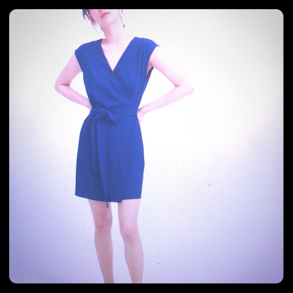 Everlane Japanese GoWeave Wrap Dress